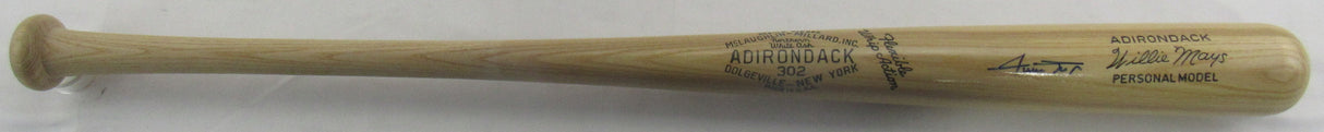 Willie Mays Signed Auto Adirondack Baseball Bat JSA LOA BB32685