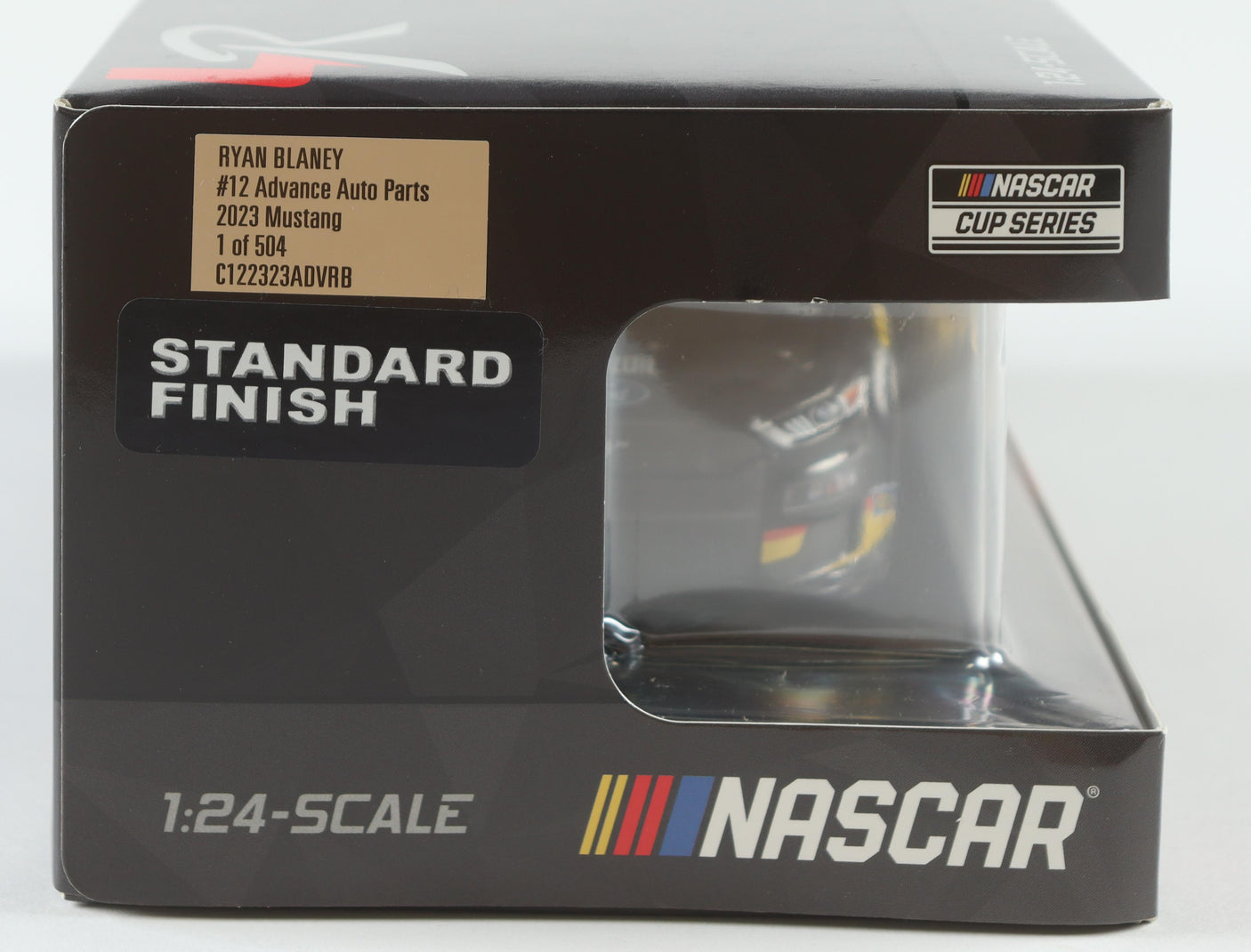 Ryan Blaney Autographed 2023 Advanced Auto Parts 1:24 Diecast Car – Limited Edition