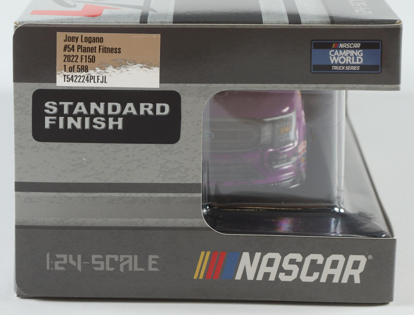 Joey Logano Signed 2022 Planet Fitness 1:24 Diecast Truck - Limited Edition (588)