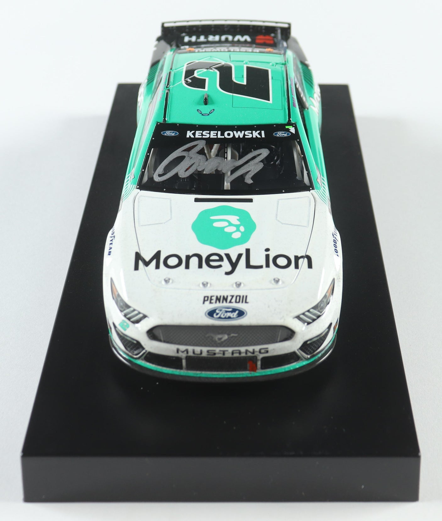 Brad Keselowski Signed 2021 MoneyLion Talladega Win | 1:24 Diecast | Limited Ed. (PA)