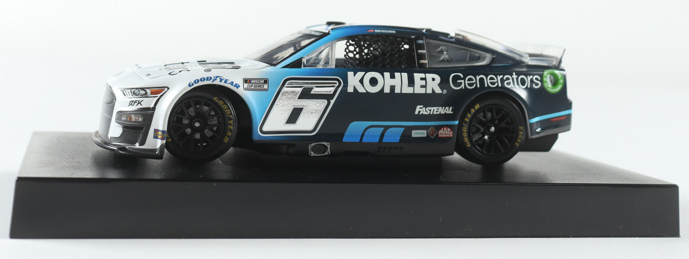 Brad Keselowski Signed 1:24 Diecast Car | 2022 Kohler #6 Ford Mustang (Limited Edition)