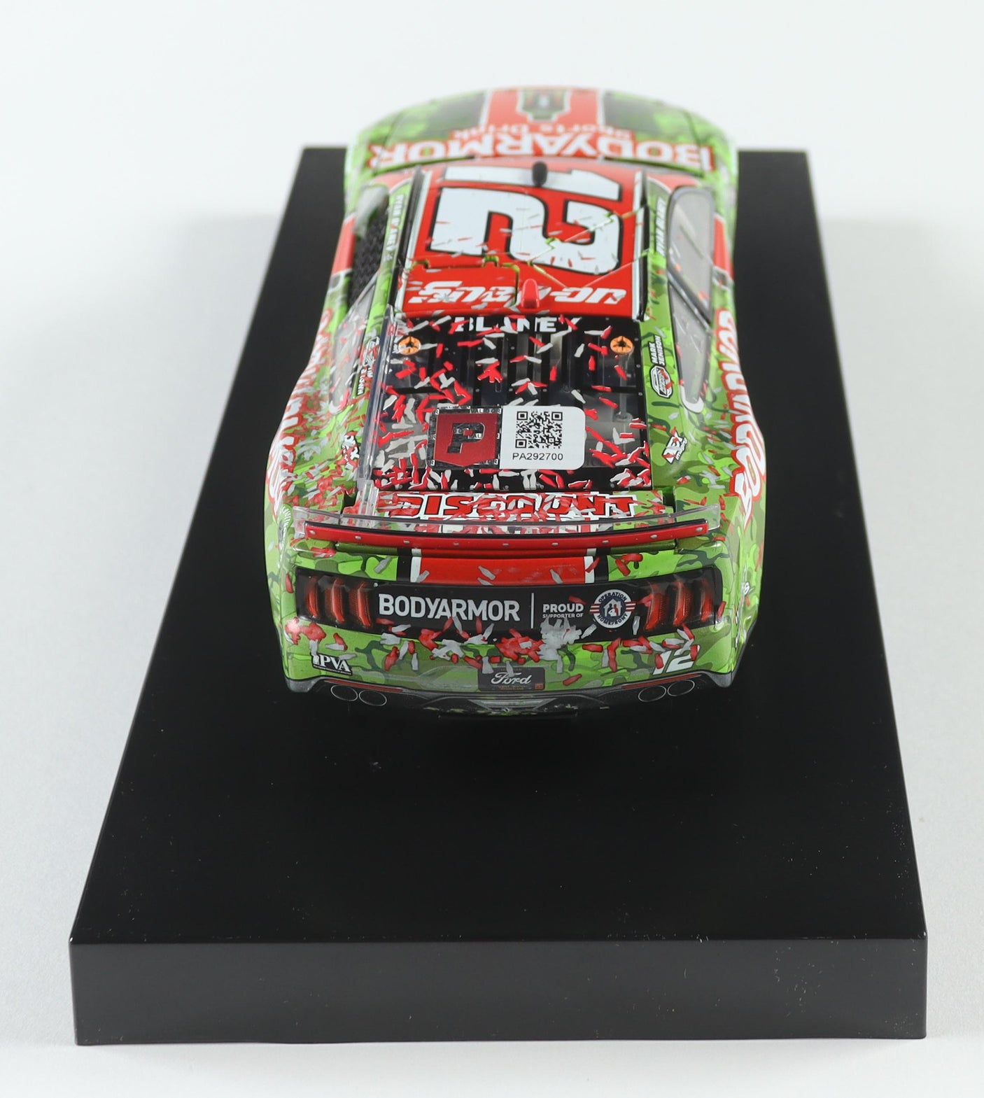 Ryan Blaney Signed 2023 Charlotte Win 1:24 Diecast Car | Limited Edition