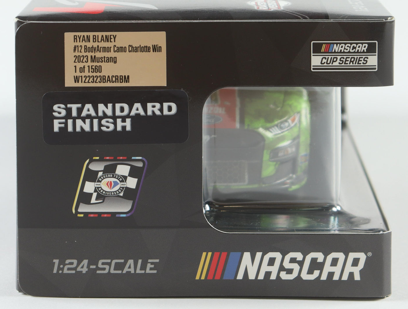 Ryan Blaney Signed 2023 Charlotte Win 1:24 Diecast Car | Limited Edition