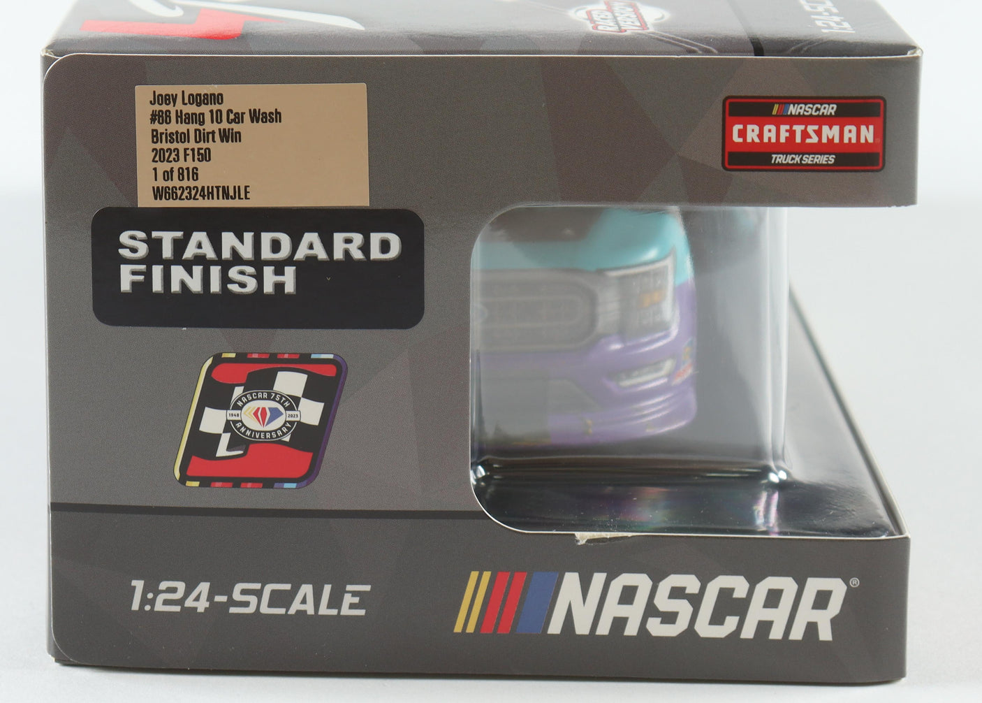 Joey Logano Signed 2023 Bristol Dirt Win 1:24 Diecast | Limited Edition