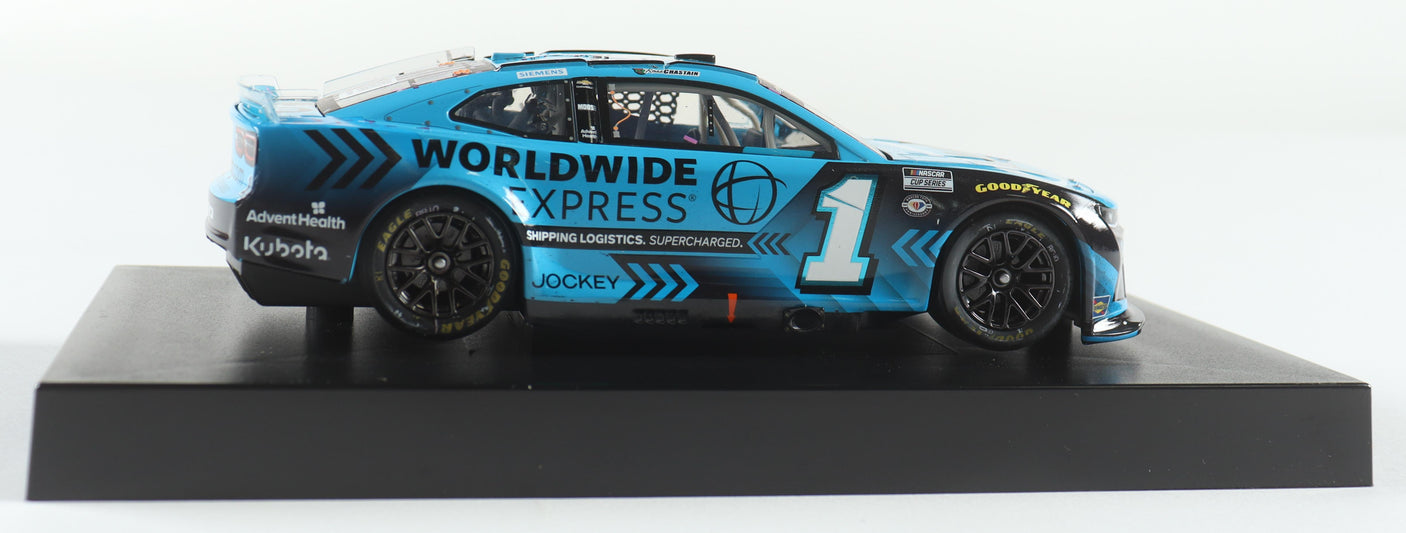 Ross Chastain Autographed 2023 Nashville Win 1:24 Raced Diecast (PA)