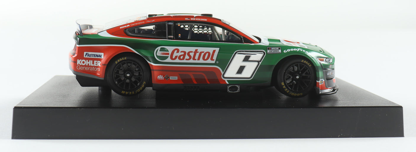 Brad Keselowski Signed 2022 Castrol #6 1:24 Diecast Car (Limited Edition)