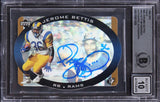 Rams Jerome Bettis Authentic Signed 1996 SPX Gold #48 Card Auto 10! BAS Slabbed