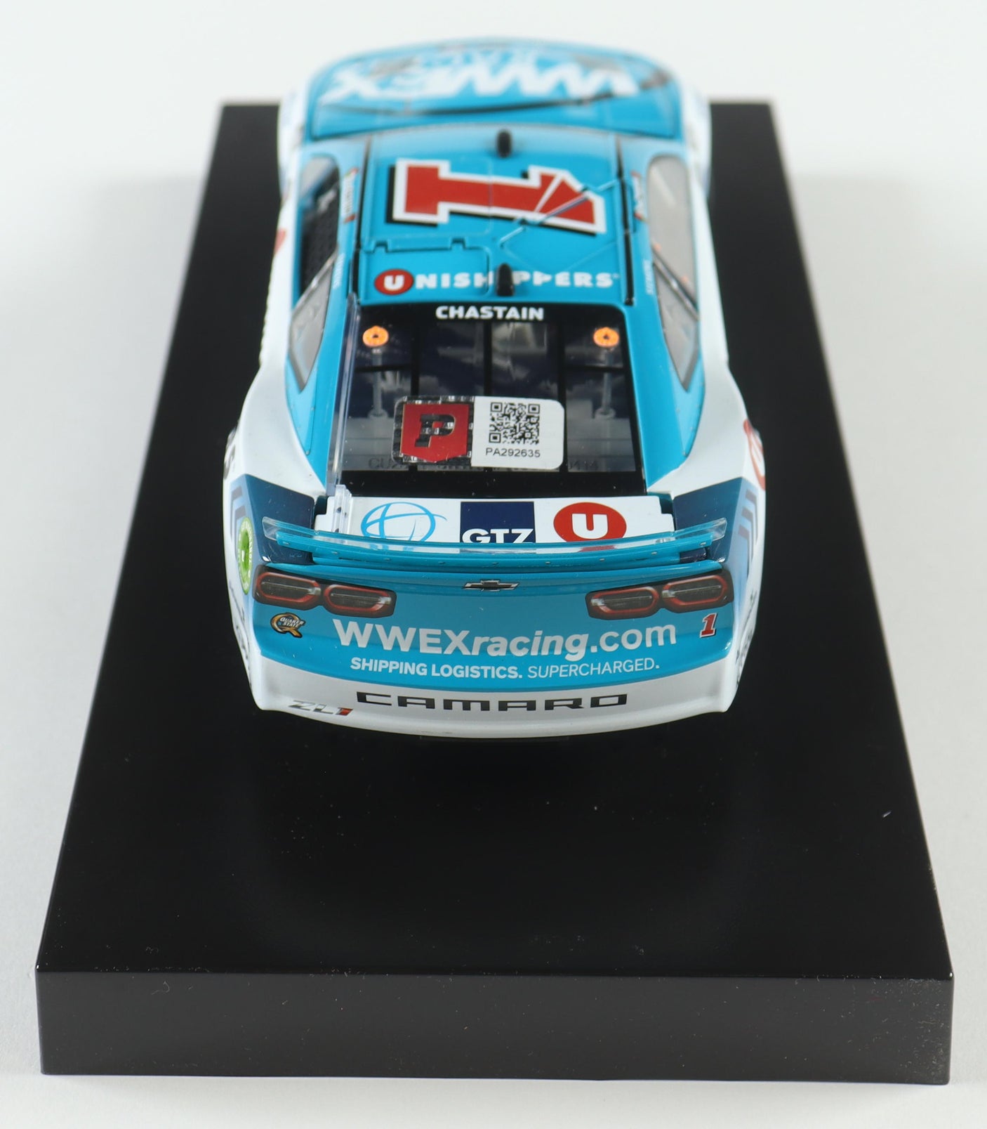 Ross Chastain Autographed 2023 Unishippers 1:24 NASCAR Diecast - Limited Edition (PA)