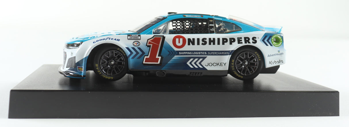 Ross Chastain Signed 2023 Unishippers 1:24 Diecast Car (PA)