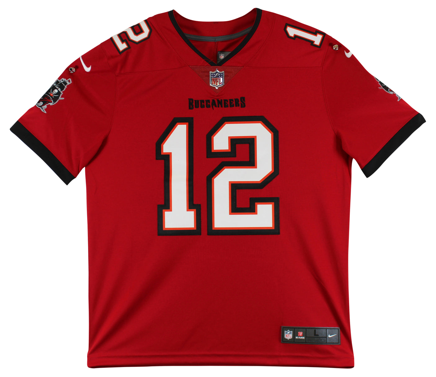 Buccaneers Tom Brady Authentic Signed Red Nike Elite Jersey Fanatics COA