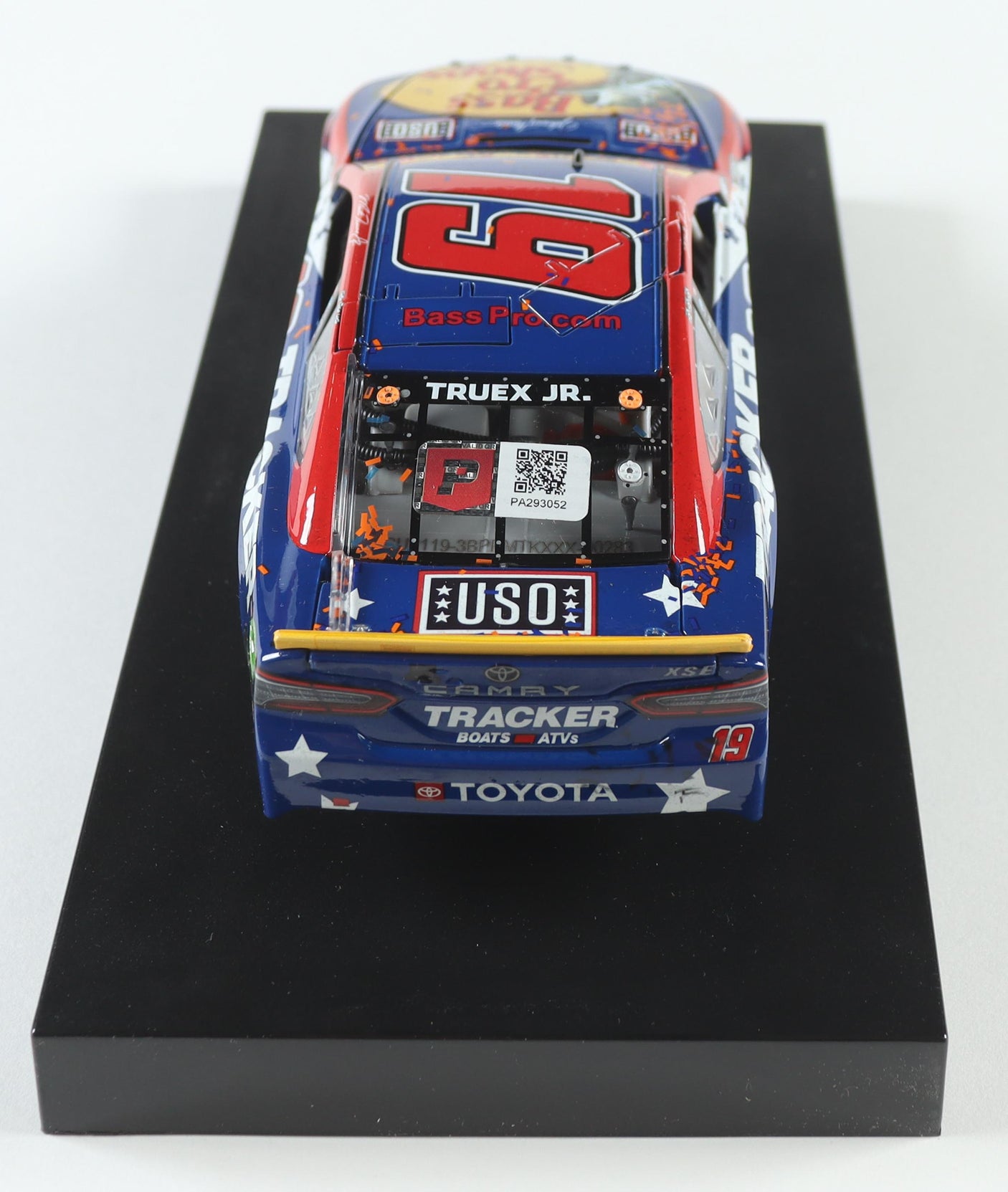 Martin Truex Jr. Autographed 2021 Bass Pro Shops Patriotic Richmond Win 1:24 Diecast Car