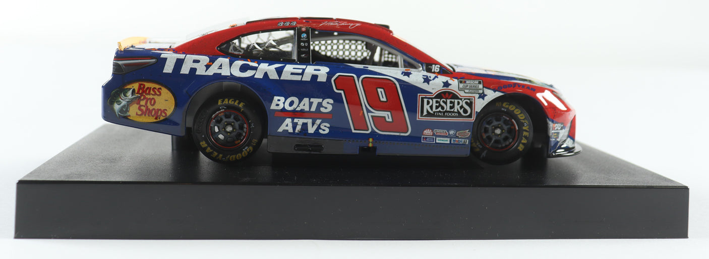 Martin Truex Jr. Autographed 2021 Bass Pro Shops Patriotic Richmond Win 1:24 Diecast Car