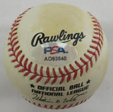 Willie Mays Signed Auto Rawlings Baseball PSA/DNA AO93840