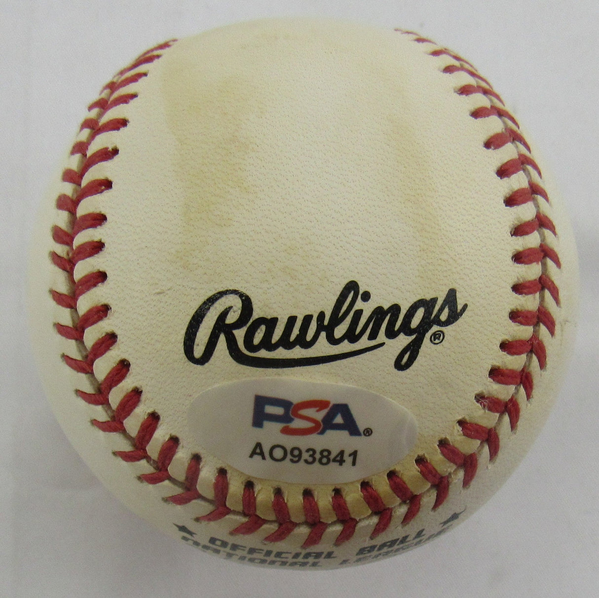 Willie Mays Signed Auto Rawlings Baseball PSA/DNA AO93841