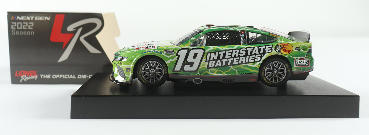 Martin Truex Jr. Autographed 2022 Interstate Batteries 1:24 Diecast Car (Limited Edition)