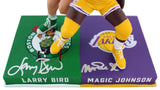 Magic Johnson & Larry Bird Signed One on One Exclusive NBA Bobblehead Duo BAS