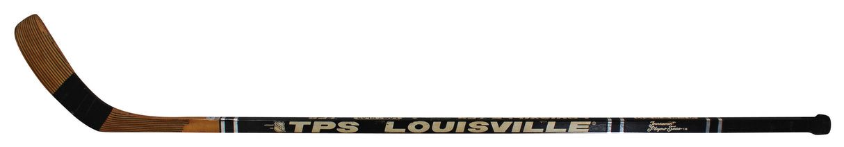 Penguins Kevin Stevens Signed Game Used Louisville Hockey Stick BAS #BA74058