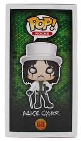 Alice Cooper "Poison" Signed #68 Funko Pop Vinyl Figure BAS Witnessed #1W793204