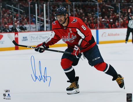 Capitals Alex Ovechkin Authentic Signed 16x20 Horizontal Shooting Photo Fanatics