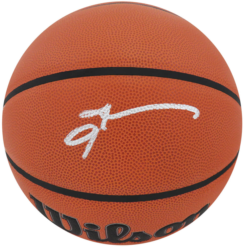 Allen Iverson Signed Wilson NBA Indoor/Outdoor Basketball