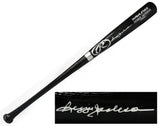 Reggie Jackson Signed Rawlings Pro Black Name Engraved Baseball Bat (PSA/DNA)