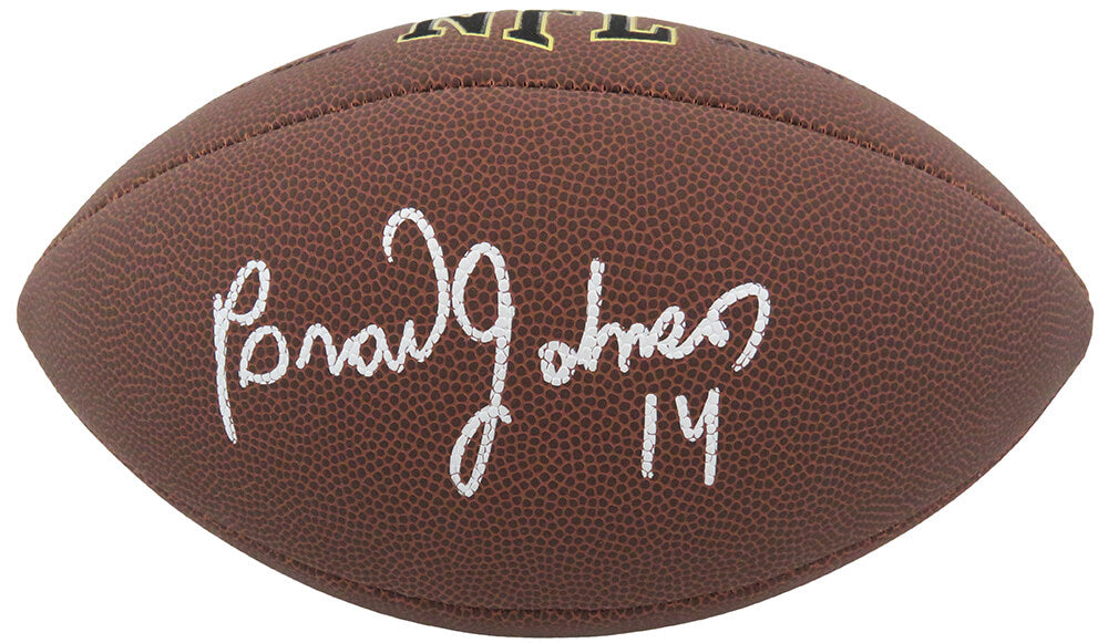 Brad Johnson Signed Wilson Super Grip Full Size NFL Football