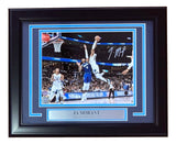 Ja Morant Signed Framed 8x10 Grizzlies vs Minnesota Timberwolves Photo BAS