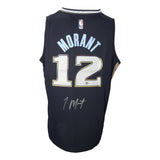 Ja Morant Signed Memphis Grizzlies Black Fanatics Basketball XL Jersey BAS - Sports Integrity