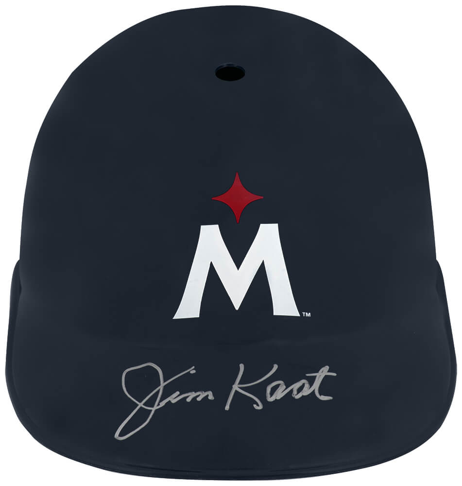 Jim Kaat Signed Minnesota Twins Souvenir Replica Batting Helmet