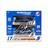 PRE-ORDER Kyle Larson Signed 2024 Hendrickcars.com Indy/Charlotte 1:64 Diecast 2-Pack (PA)