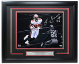 Leonard Fournette Signed Framed TB Buccaneers 11x14 Spotlight Photo Fanatics - Sports Integrity