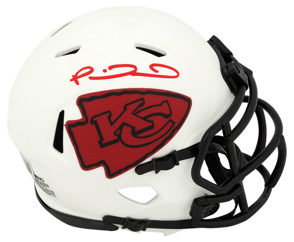 Patrick Mahomes Signed Kansas City Chiefs Lunar Eclipse Riddell Speed Mini Helmet (Beckett)