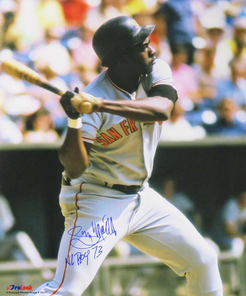 Gary Matthews Signed San Francisco Giants Action 16x20 Photo w/NL ROY '73