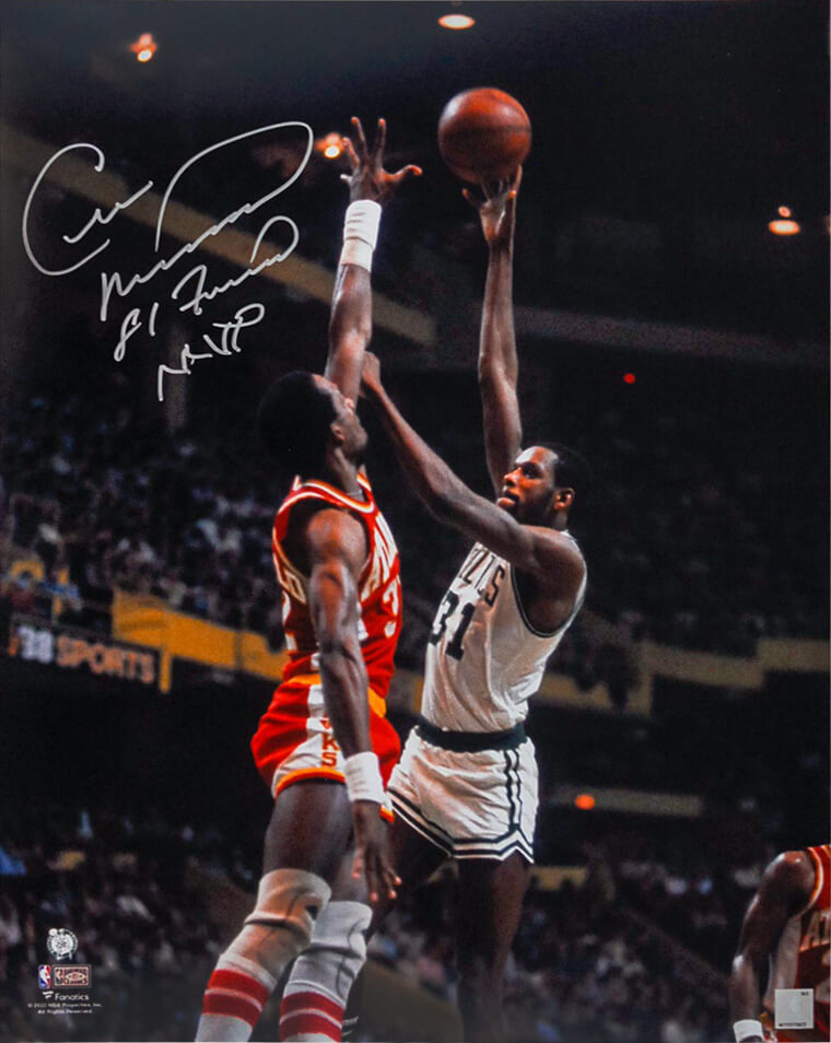 Cedric Maxwell Signed Boston Celtics Action 16x20 Photo w/81 Finals MVP