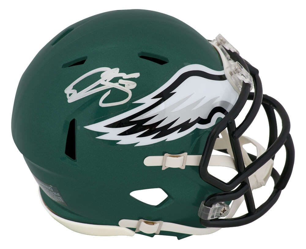 Donovan McNabb Signed Philadelphia Eagles Riddell Speed Mini Helmet