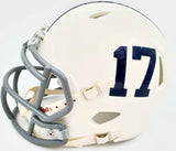 Pat Freiermuth Autographed Penn State Nittany Lions White Speed Mini Helmet Beckett BAS Stock #191112