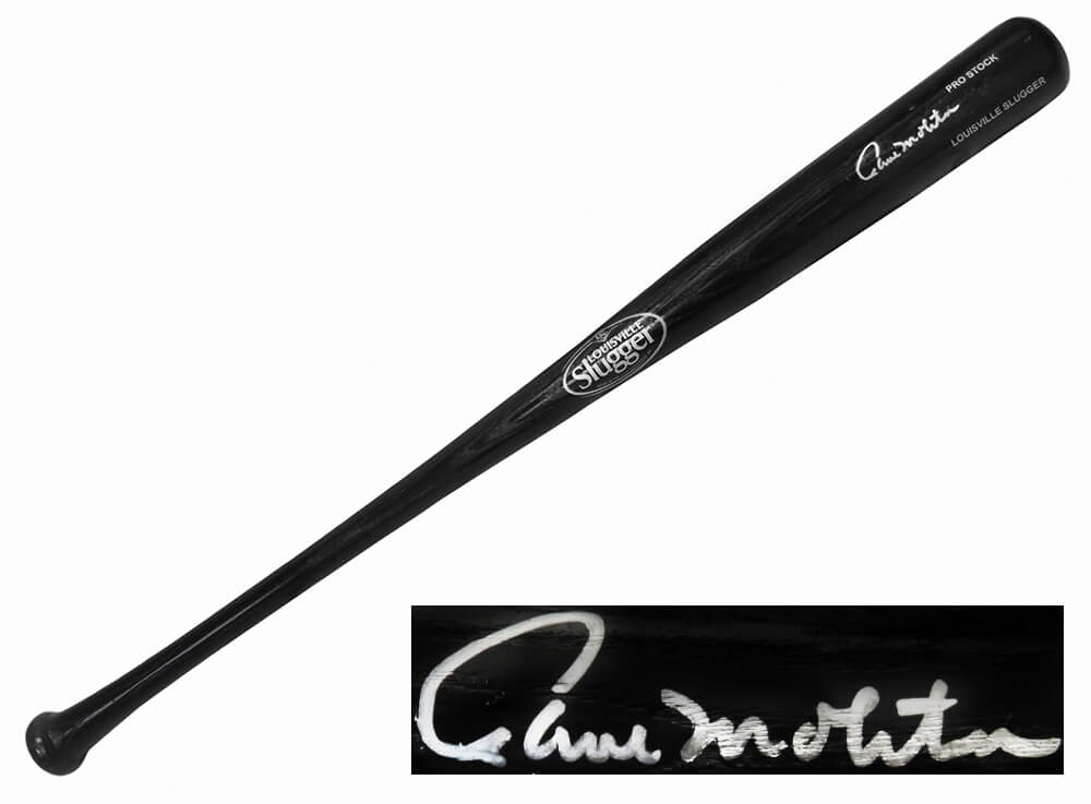 Paul Molitor Signed Louisville Slugger Black Baseball Bat