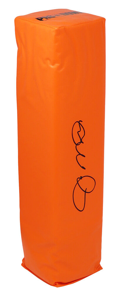 Joe Montana Signed BSN Orange Endzone Football Pylon - (Fanatics)