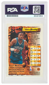 Alonzo Mourning Signed 1993-94 Topps Finest Basketball Card #201 - (PSA Encapsulated)