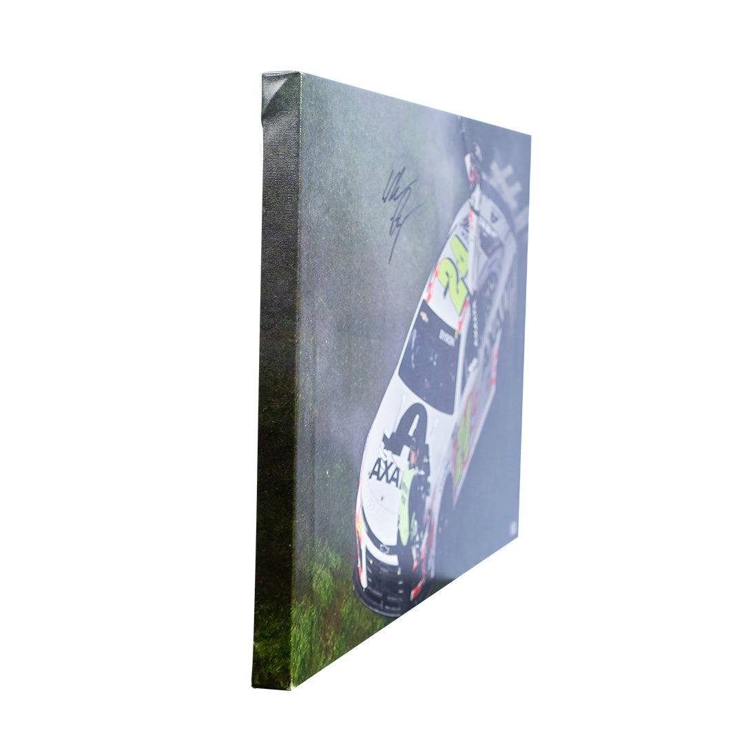 William Byron Signed 2024 Daytona 500 Win 20x30 Canvas – Gallery Wrapped