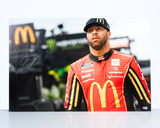 Bubba Wallace 2024 Daytona 500 Signed McDonald's Pit Stop Canvas (COA)