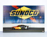 Bubba Wallace Signed 2024 Daytona 500 McDonald's On Track 20x30 Gallery Wrapped Photo on SpeedCanvas (PA)