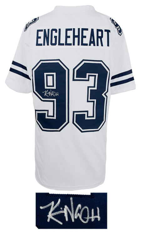 Kevin Nash Signed The Longest Yard Engleheart #93 White Custom Football Jersey