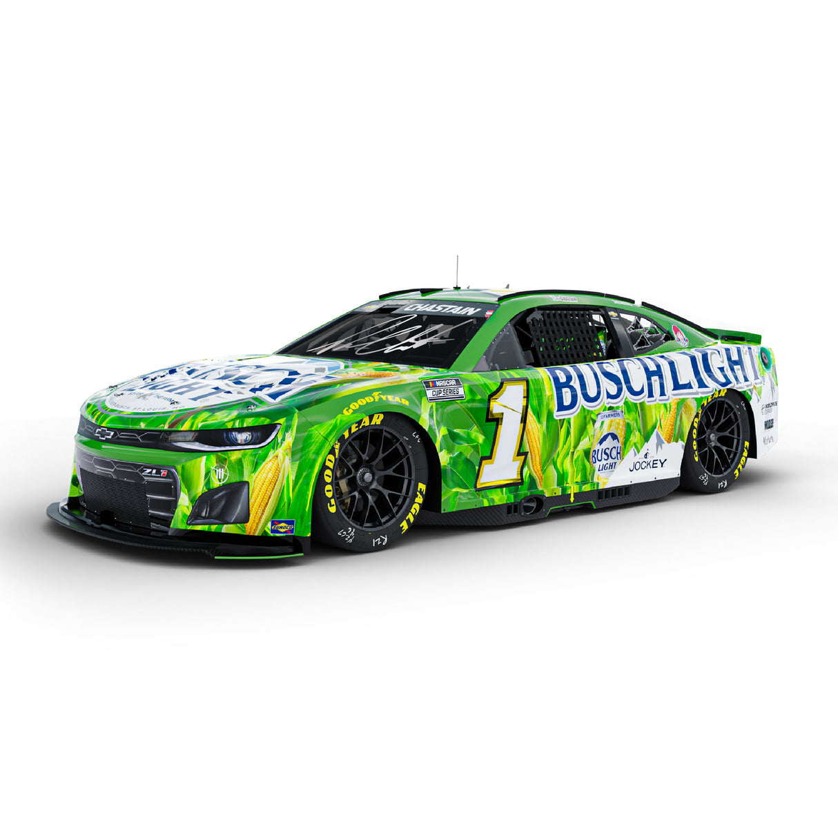 PRE-ORDER Ross Chastain 2024 Busch Light Farmers Signed 1:24 Diecast (COA)