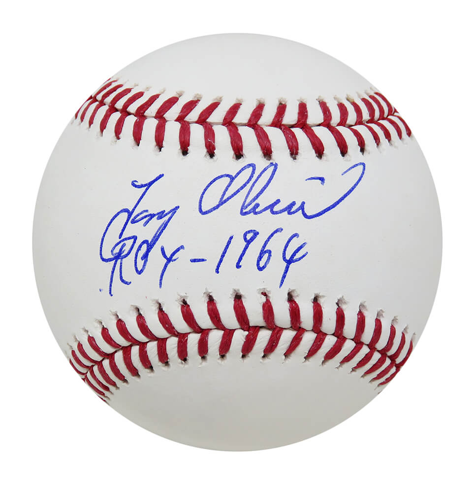 Tony Oliva Signed Rawlings Official MLB Baseball w/ROY 1964