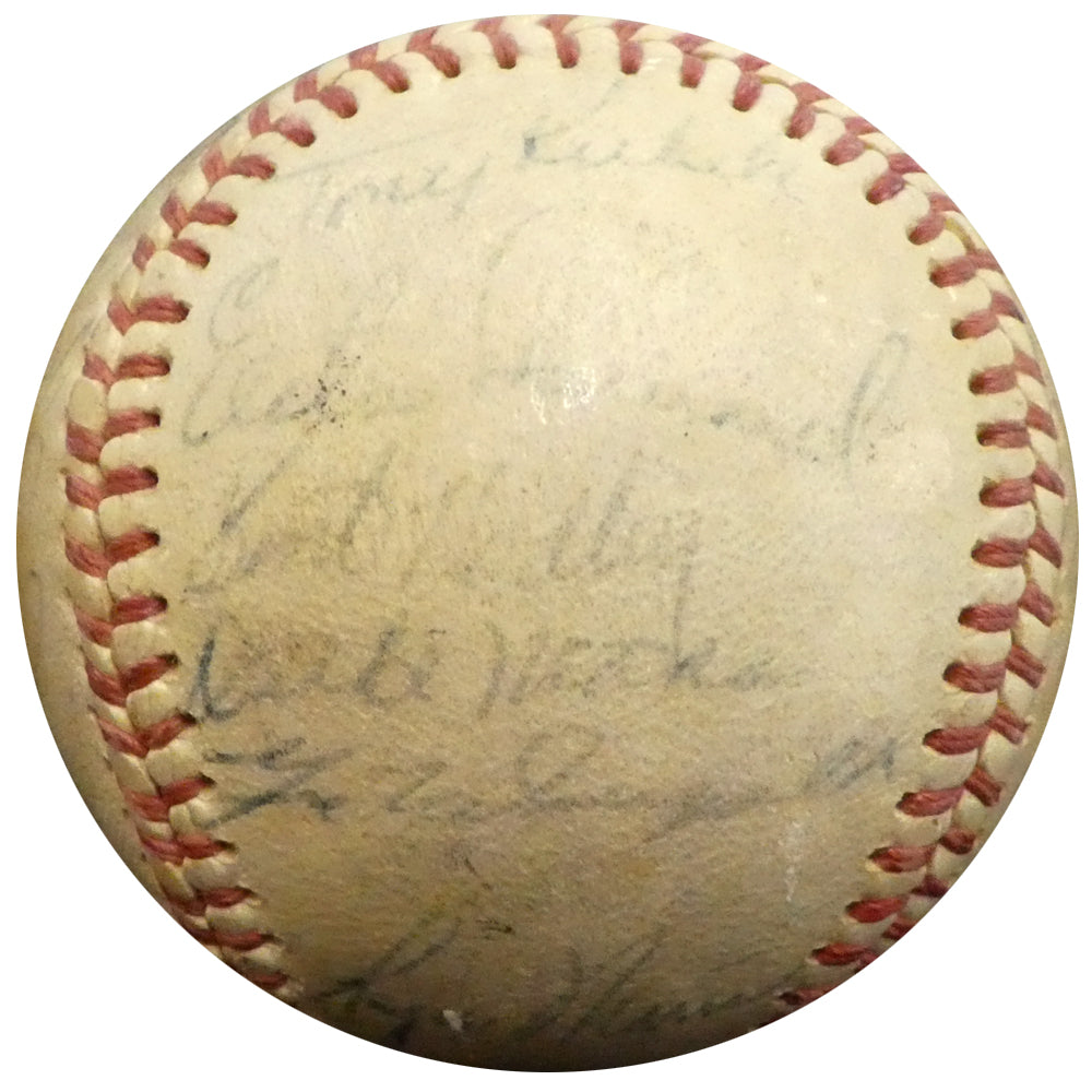 1960 New York Yankees Autographed Official Little League Baseball With 25 Total Signatures Including Roger Maris & Yogi Berra PSA/DNA #K49523