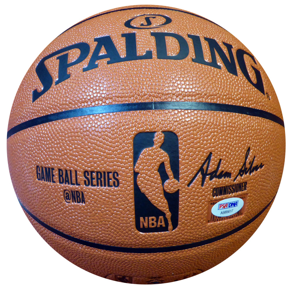 Gary Payton Autographed Spalding Basketball Seattle Sonics "HOF 2013" PSA/DNA Stock #104852