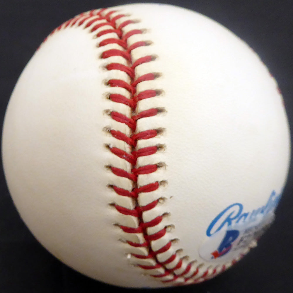 Walter Masterson Autographed Official AL Baseball Boston Red Sox, Detroit Tigers Beckett BAS #F27019