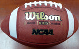 Deshaun Watson Autographed Official NCAA Leather Football Clemson Tigers Beckett BAS Stock #113699