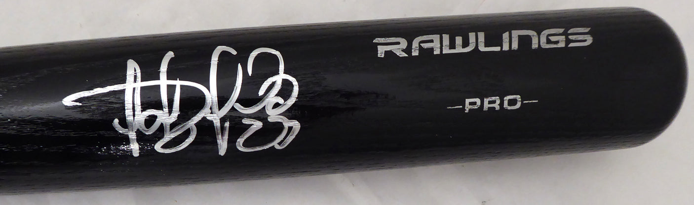 Fernando Tatis Jr. Autographed Black Rawlings Bat San Diego Padres Beckett BAS Stock #179066